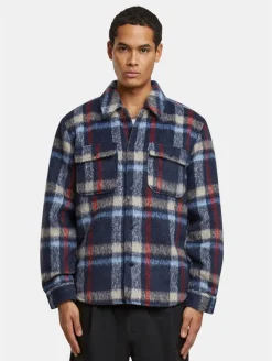 Jacken & Mäntel*ONLY & SONS Gio Lf Check Padded Winterjacken Parisian Night Check