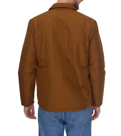 Jacken & Mäntel*ONLY & SONS Lewis Herren Herbst-Jacke mit Kent-Kragen Übergangs-Jacke mit vielen Taschen 22022106 Braun