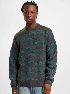 Pullover & Sweater*ONLY & SONS Lincoln Ds 3 Bouclé-Strickpullover mit Rundhalsausschnitt, Magnet