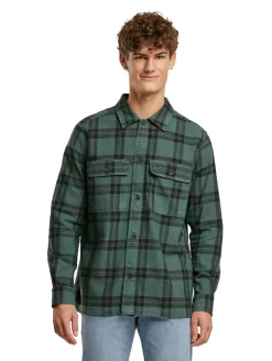 Hemden & Poloshirts*ONLY & SONS Oliver Twill Overdye Hemden darkest spruce black