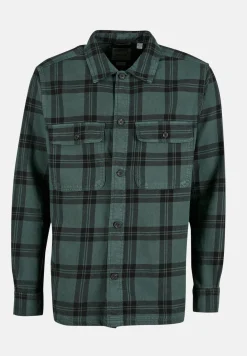 Hemden & Poloshirts*ONLY & SONS Oliver Twill Overdye Hemden darkest spruce black