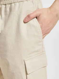 Shorts & Bermudas*ONLY & SONS Sinus Cargo 0007 Cot Lin Übergangsjacken Silver Lining