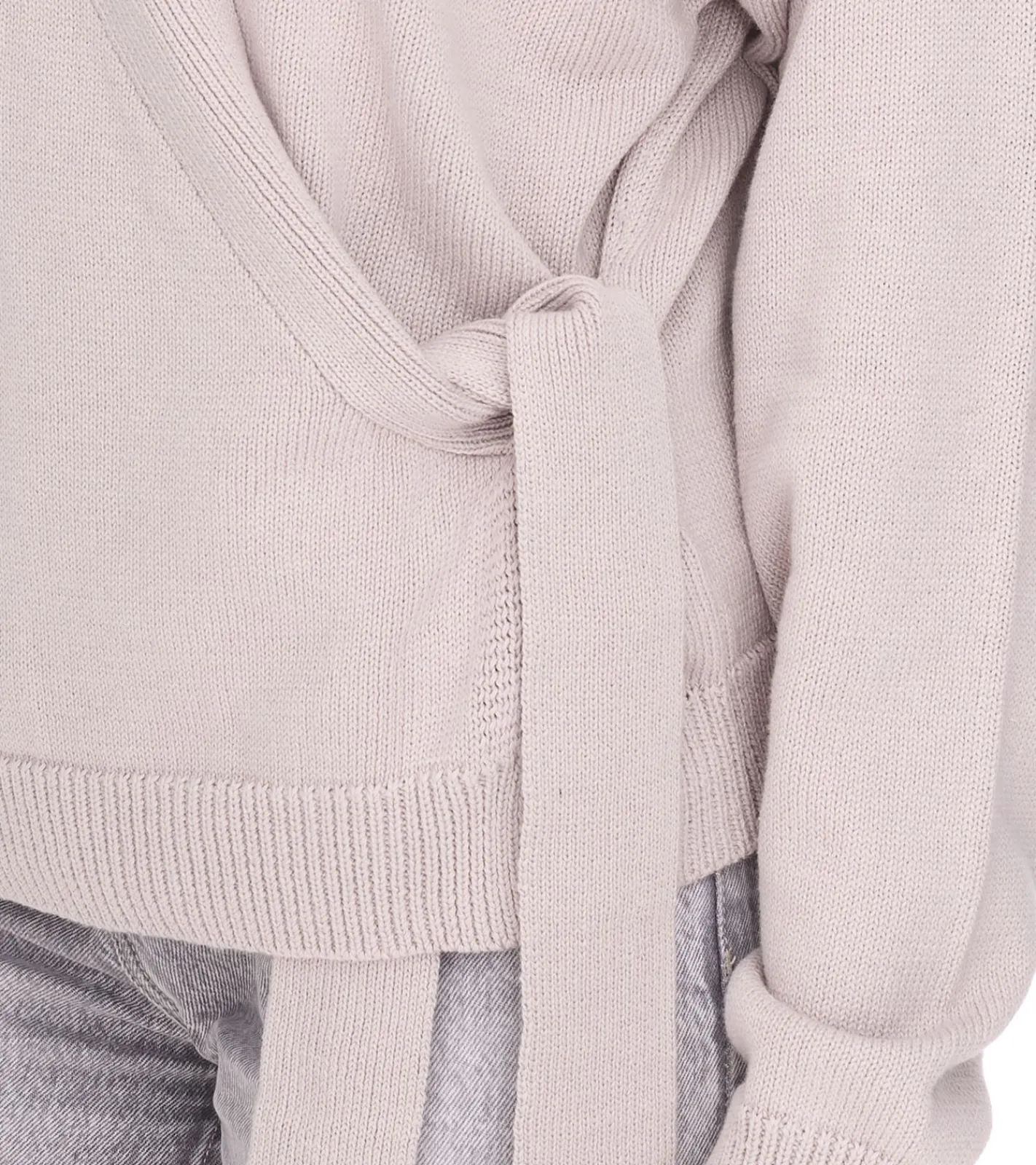 Sweater & Pullover*OTTO Damen Baumwoll-Cardigan stylischer Strick-Pullover mit V-Ausschnitt 29462254 Beige