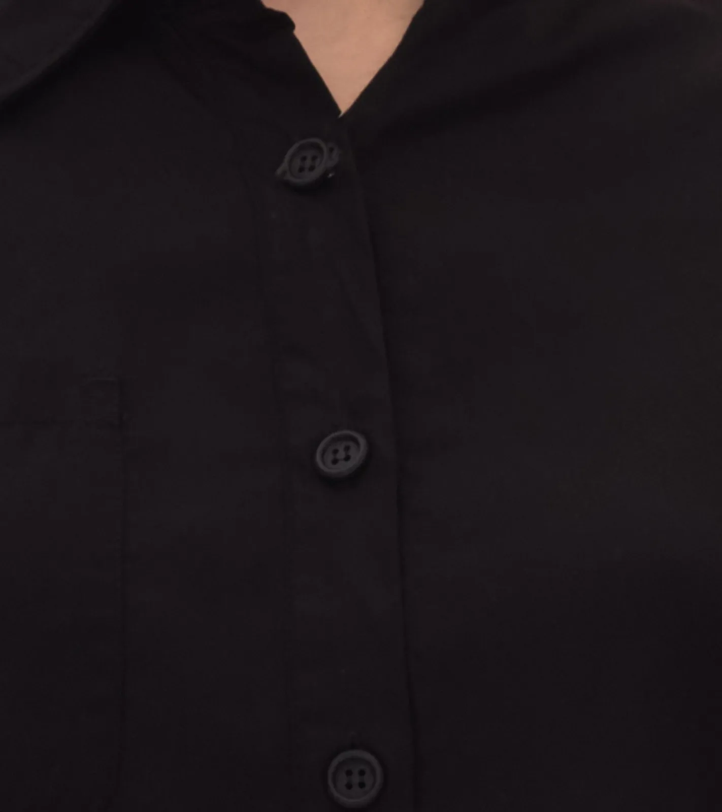 Kleider|Poloshirts & Blusen*OTTO Damen Sommer-Kleid stylische Alltags-Bluse 3/4-Arm 43435241 Schwarz