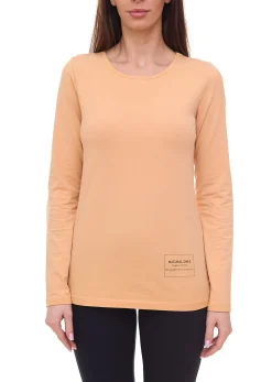 Tops & T-Shirts*OTTO products Langarm-Shirt nachhaltiges Damen Baumwoll-Shirt 25824245 Apricot