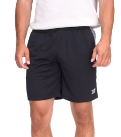 Sportunterbekleidung|Shorts & Bermudas*Outfitter OCEAN FABRICS Fitness-Shorts für Herren nachhaltige Sport-Hose Tahi Training OUT-M-1025-OTW Schwarz/Grau