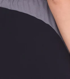 Sportunterbekleidung|Shorts & Bermudas*Outfitter OCEAN FABRICS Fitness-Shorts für Damen nachhaltige Sport-Hose Tahi Training OUT-W-1025-OTW Schwarz/Grau