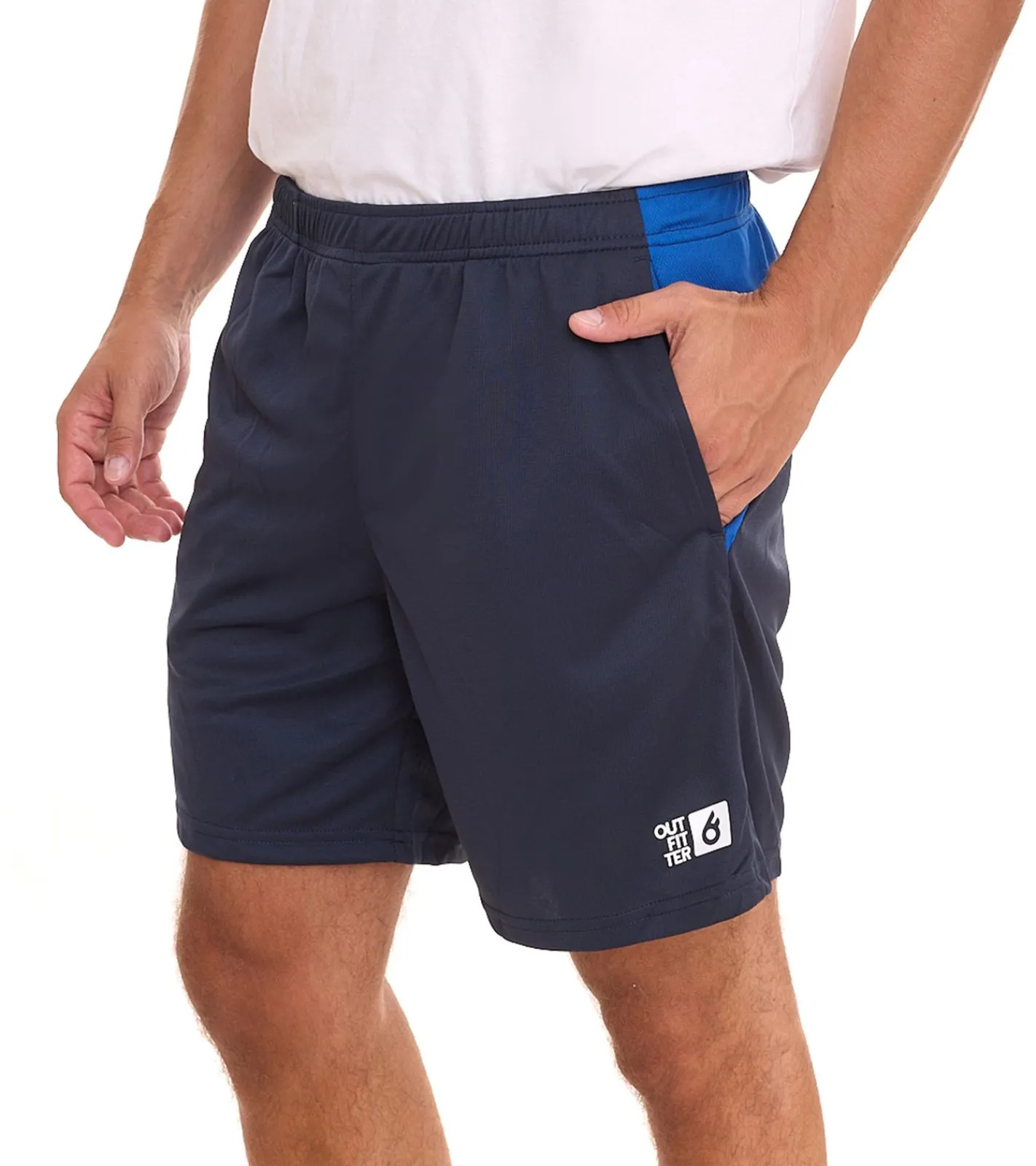 Sportunterbekleidung|Shorts & Bermudas*Outfitter OCEAN FABRICS Herren Trainings-Shorts atmungsaktive Sport-Hose 1025-OTW-42 Blau