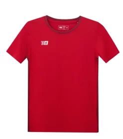 Sportoberbekleidung|T-Shirts & Tank Tops*Outfitter OCEAN FABRICS TAHI Match Kinder-Trikot nachhaltiges Mädchen und Jungen Training-Shirt mit Mesh-Einsätzen Fitness-Shirt Kurzarm-Shirt OUT-K-1046-OTW-34 Rot