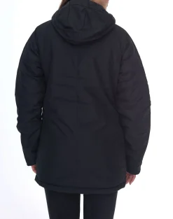 Mäntel & Jacken*Outfitter OCEAN FABRICS TAHI Damen nachhaltige Winter-Jacke mit verstellbarer Kapuze Herbst-Jacke OUT-W-1035-OTW in oder Schwarz Dunkelblau