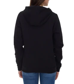 Sweater & Pullover*Outfitter Ocean Fabrics Thai Damen Hoodie nachhaltiger Kapuzen-Pullover im Basic-Style OUT-W-1003-OTW Schwarz, Rot oder Dunkelblau