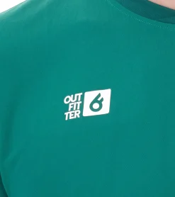 T-Shirts & Tank Tops|Sportoberbekleidung*Outfitter OCEAN FABRICS TAHI Match Trikot Herren nachhaltiges Training-Shirt mit Mesh-Einsätzen Fitness-Shirt Kurzarm-Shirt OUT-M-1046-OTW-23 Grün