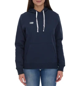 Sweater & Pullover*Outfitter Ocean Fabrics Thai Damen Hoodie nachhaltiger Kapuzen-Pullover im Basic-Style OUT-W-1003-OTW-42 Navy