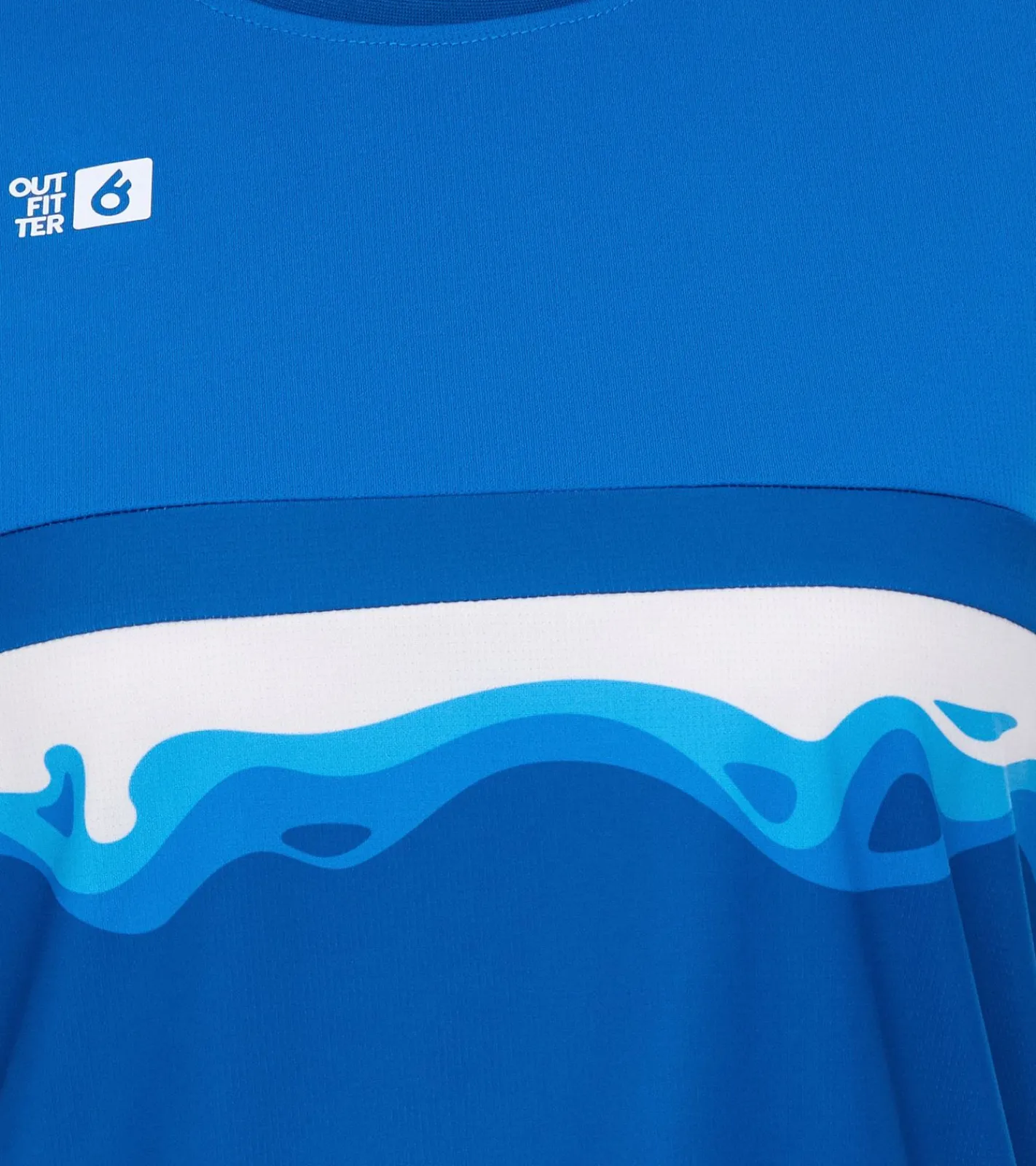 Sportoberbekleidung|Tops & T-Shirts*Outfitter OCEAN FABRICS TAHI Damen nachhaltiges Training-Shirt mit Mesh-Einsätzen Fitness-Shirt Kurzarm-Shirt OUT-W-1021-OTW in Grün, Blau, Rot, Schwarz oder Hellblau/Weiß