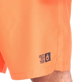 Sportunterbekleidung|Shorts & Bermudas*Outfitter OCEAN FABRICS Trainings-Shorts für Herren nachhaltige Sport-Hose Tahi Match OUT-M-1032-OTW Orange