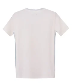 Sportoberbekleidung|T-Shirts & Tank Tops*Outfitter OCEAN FABRICS TAHI Match Kinder-Trikot nachhaltiges Mädchen und Jungen Training-Shirt mit Mesh-Einsätzen Fitness-Shirt Kurzarm-Shirt OUT-K-1046-OTW-11 Creme-Weiß