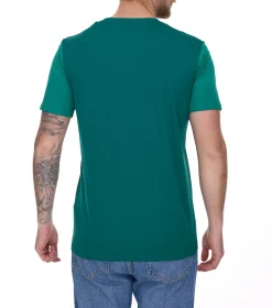 T-Shirts & Tank Tops|Sportoberbekleidung*Outfitter OCEAN FABRICS TAHI Herren nachhaltiges Training-Shirt mit Mesh-Einsätzen Fitness-Shirt Kurzarm-Shirt OUT-M-1021-OTW-23 Grün