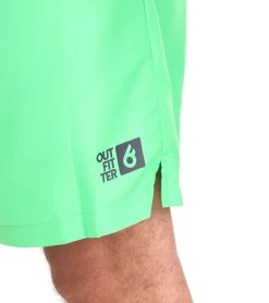 Sportunterbekleidung|Shorts & Bermudas*Outfitter OCEAN FABRICS Trainings-Shorts für Herren nachhaltige Sport-Hose Tahi Match OUT-M-1032-OTW Hell-Grün