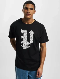 T-Shirts & Tank Tops*PASH Bandana T-Shirt schwarz