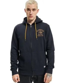 Pullover & Sweater*Petrol Industries Classic Zip Hoodie blau