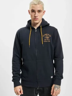 Pullover & Sweater*Petrol Industries Classic Zip Hoodie blau
