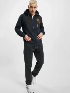 Pullover & Sweater*Petrol Industries Classic Zip Hoodie blau