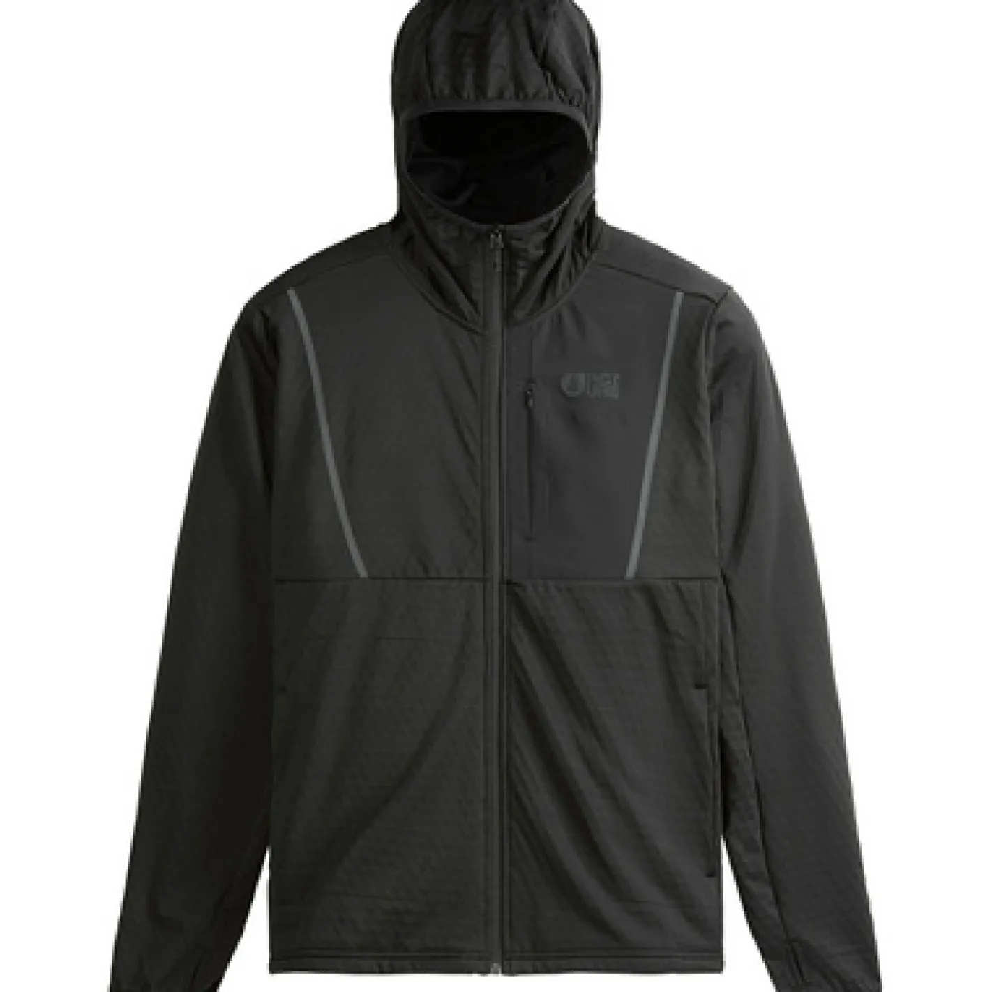 Jacken & Mäntel*Picture Organic Clothing Picture Herren Fleecejacken Bake Grid Fleece Jacke Schwarz