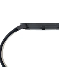 Damenuhren|Damenuhren*Pierre Cardin Damen Armband-Uhr schlichtes Ziffernblatt analoge Quarz-Uhr mit Leder-Armband 3ATM 40mm CPI.2006 Schwarz