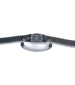 Damenuhren|Damenuhren*Pierre Cardin Damen Armband-Uhr zeitloses Ziffernblatt analoge Quarz-Uhr mit Edelstahl-Armband 3ATM 32mm CMA.0008 Silber/Schwarz