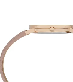 Damenuhren|Damenuhren*Pierre Cardin Damen Armband-Uhr mit Marken-Kürzel-Print analoge Quarz-Uhr mit Leder-Armband 3ATM 31mm CBV.1504 Rosa