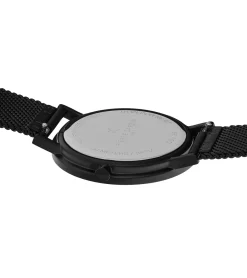 Damenuhren|Damenuhren*Pierre Cardin Damen Armband-Uhr schlichtes Ziffernblatt analoge Quarz-Uhr mit Edelstahl-Armband 3ATM 39mm CBV.1054 Schwarz oder Rosa