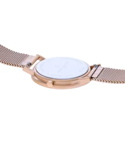 Damenuhren|Damenuhren*Pierre Cardin Damen Armband-Uhr schlichtes Ziffernblatt analoge Quarz-Uhr mit Edelstahl-Armband 3ATM 39mm CBV.1054 Schwarz oder Rosa