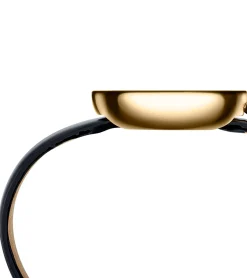 Damenuhren|Damenuhren*Pierre Cardin Damen Armband-Uhr schlichtes Ziffernblatt analoge Quarz-Uhr mit Leder-Armband 3ATM 33mm CMA.0002 Schwarz/Gold