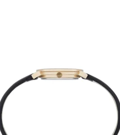 Damenuhren|Damenuhren*Pierre Cardin Damen Armband-Uhr schlichtes Ziffernblatt analoge Quarz-Uhr mit Leder-Armband 3ATM 27mm CPI.250 Beige, Schwarz, Weiß, Rosa