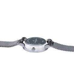 Damenuhren|Damenuhren*Pierre Cardin Damen Zweizeiger-Armband-Uhr Ziffernblatt mit silbernen Kreis-Details analoge Quarz-Uhr mit Edelstahl-Armband 3ATM 27mm CCM.0522 Silber