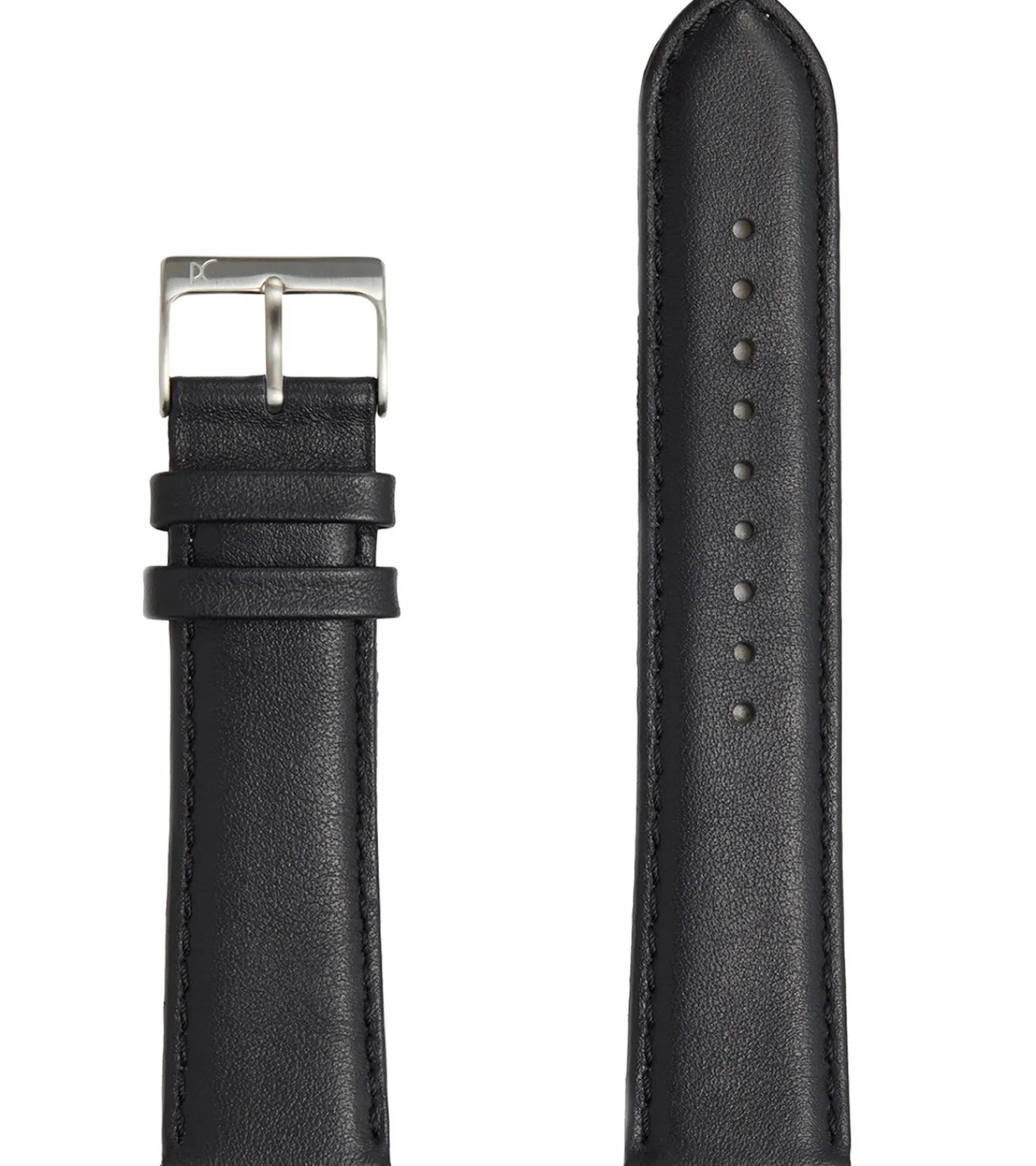 Herrenuhren|Herrenuhren*Pierre Cardin Herren Armband-Uhr mit Multi-Ziffernblatt analoge Quarz-Uhr mit Leder-Armband 3ATM 44mm CPI.2023 Schwarz/Silber