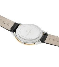 Herrenuhren|Herrenuhren*Pierre Cardin Herren Armband-Uhr in Geschenkbox analoge Quarz-Uhr mit Leder-Armband 3ATM 40mm oder 39mm Silber/Gold, Schwarz oder Silber/Schwarz