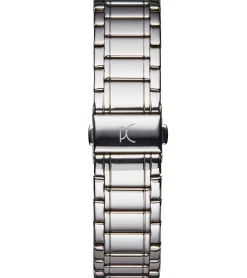 Herrenuhren|Herrenuhren*Pierre Cardin Herren Armband-Uhr mit Faltschließe analoge Quarz-Uhr mit Edelstahl-Armband 3ATM 40mm CPI.2019 Silber