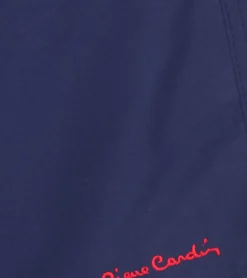Nachtwäsche & Bademode*Pierre Cardin Herren Schwimm-Hose Badehose modische Schwimm-Shorts LA205027 Rot/Navy, Navy/Rosa oder Blau