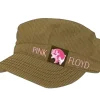 Caps & Mützen*BioworldMerch PINK FLOYD Baker-Boy-Mütze im Cord-Style Ballon-Mütze Fan-Cappy FC102534PIN Beige