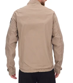 Jacken & Mäntel*PME LEGEND RIPPACK 2.0 Herren stylische Baumwoll-Jacke trendige Übergangs-Jacke mit Stehkragen PJA2202197 8013 Braun/Schwarz