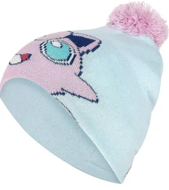 Caps & Mützen*BioworldMerch POKEMON Beanie mit Bommel im Pummeluff Design Gaming-Mütze Strick-Beanie Fan-Artikel KC160211POK Blau/Rosa