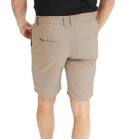 Shorts & Bermudas*O46bpx praktische Herren Chino-Bermuda aus Leinen Sommer-Hose Stoff-Shorts 947032 Beige