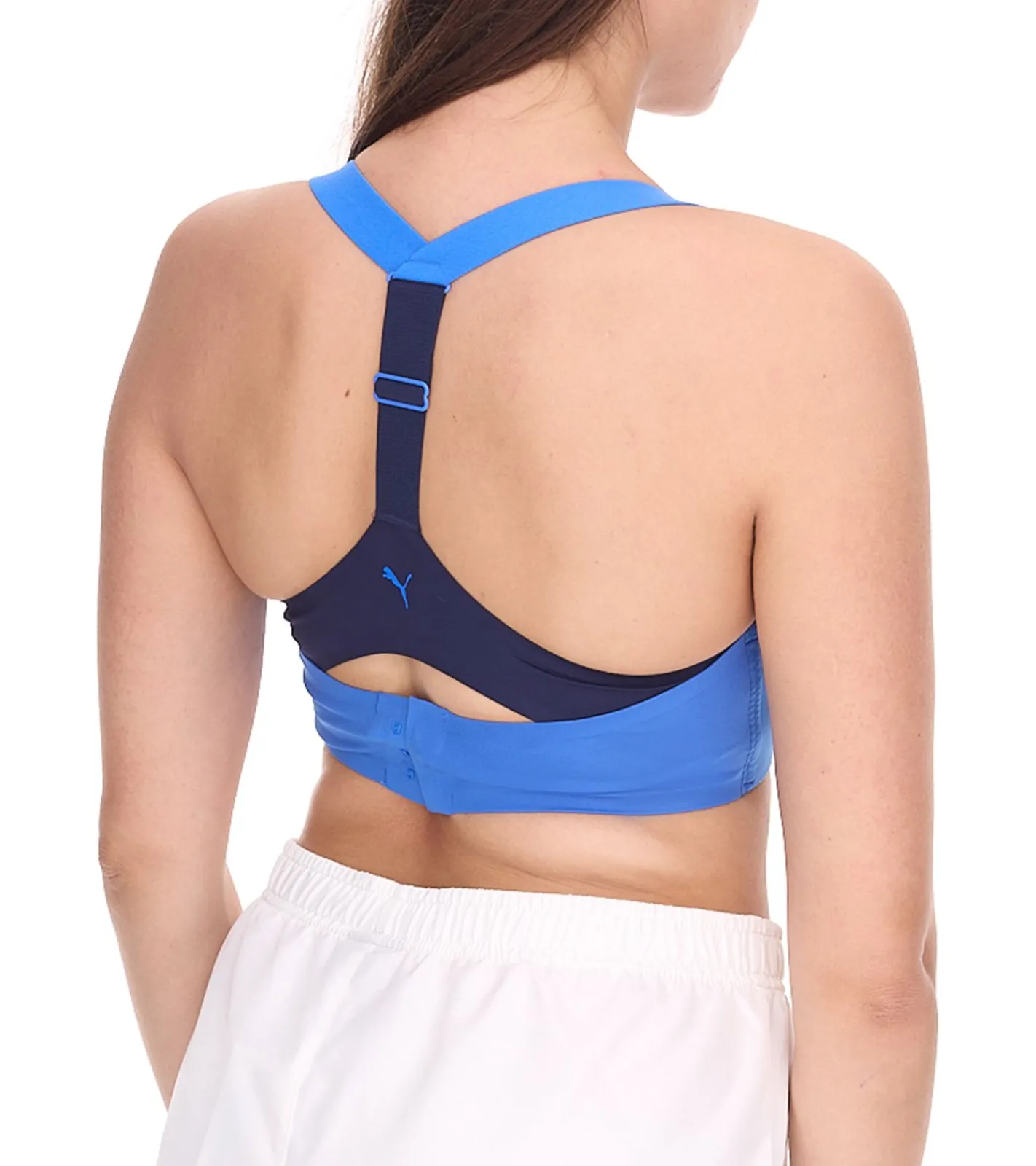 Unterwäsche|Sportoberbekleidung*PUMA Active Bra Damen Sport-BH mit High-Support-Funktion Trainings-Bustier 935282 02 Blau