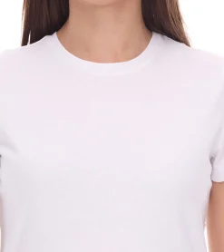 Fitnessmode & Jogginghosen|Tops & T-Shirts*PUMA Blank Base Damen T-Shirt nachhaltiges Baumwoll-Shirt Sport-Shirt Fitness-Shirt 678258 01 Weiß