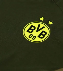 T-Shirts & Tank Tops|Sportoberbekleidung*PUMA Borussia Dortmund tech T-Shirt Pocket 2024-2025 Herren T-Shirt BVB Fan-Shirt 778792 10 Dunkelgrün