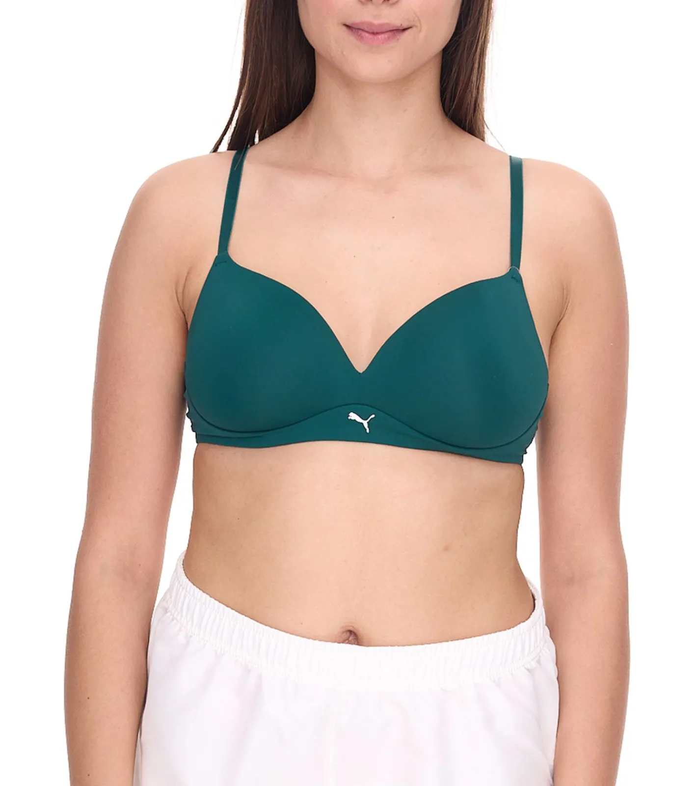 Unterwäsche|Sportoberbekleidung*PUMA Damen Sport-BH sitzender Trainings-Bustier Soft Bra in Grün, Active Bra in Pink oder Blau, Training Bra in Schwarz