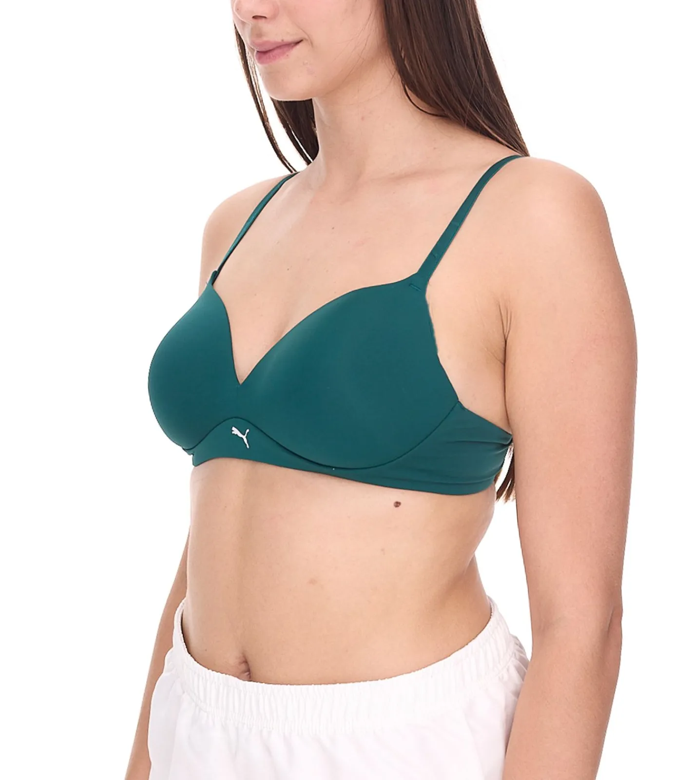 Unterwäsche|Sportoberbekleidung*PUMA Damen Sport-BH sitzender Trainings-Bustier Soft Bra in Grün, Active Bra in Pink oder Blau, Training Bra in Schwarz