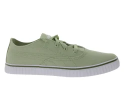 Sneaker & Turnschuhe*PUMA Ever Tekkie Damen und Herren Schuhe modische Sneaker Stoff-Schuhe 383032 02 Olivgrün