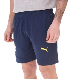 Sportunterbekleidung|Jogginghosen & Fitnessmode*PUMA Fenerbahce Istanbul Trainingshose Herren Sport-Shorts Fußball Fan-Bermuda mit DryCell 778161 12 Blau